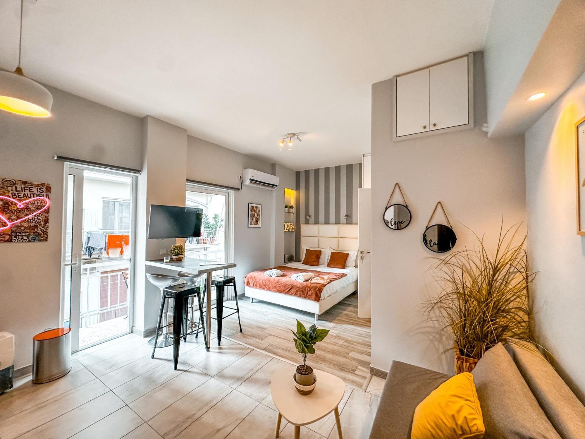Walk To Markets From A Cozy Studio By Cielo Homes Atenas Exterior foto
